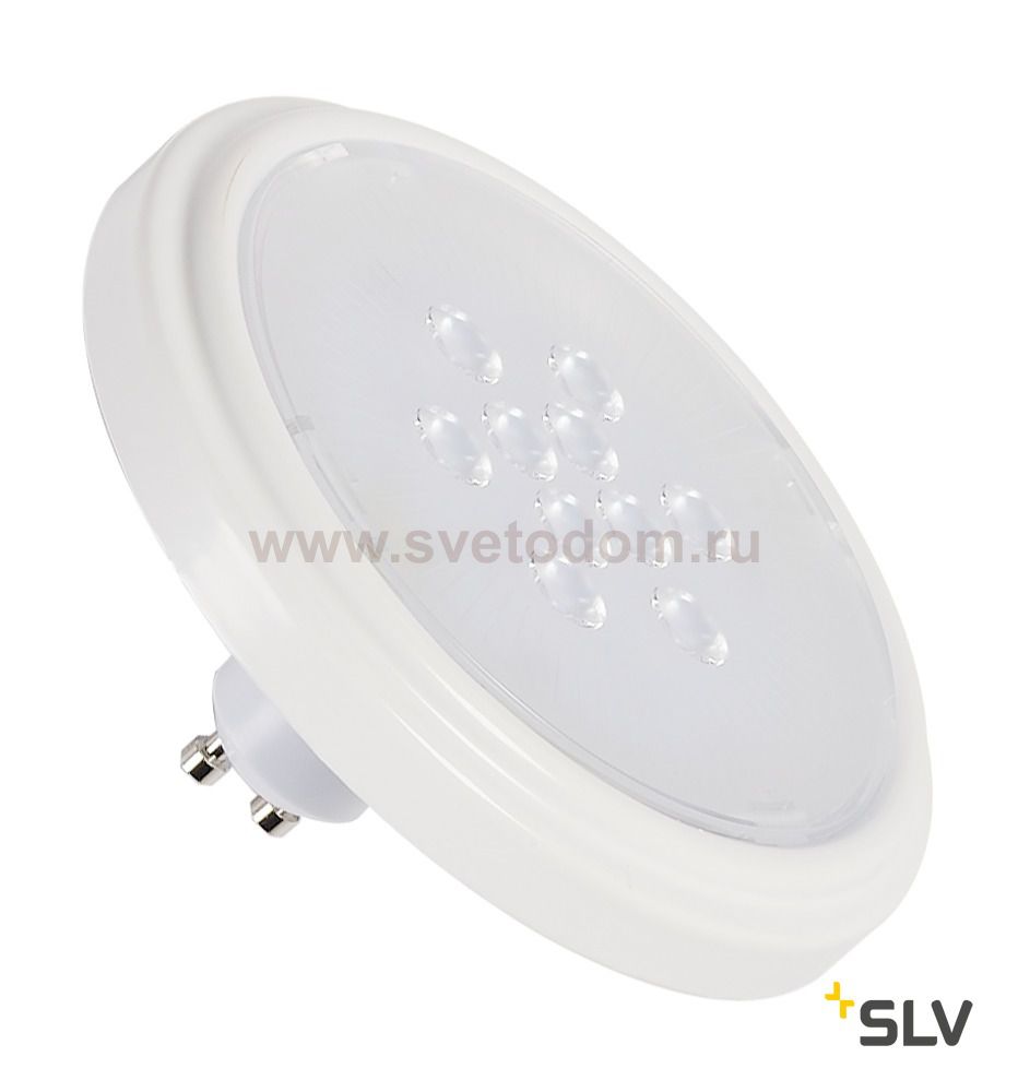 SLV 560712 QPAR111 Retrofit LED Leucht- mittel, GU10, 2700K, 25°, weiss