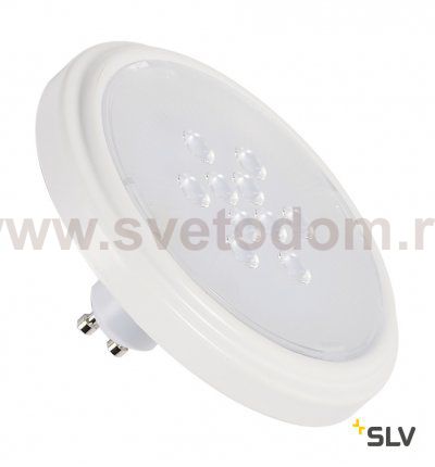 SLV 560714 QPAR111 Retrofit LED Leucht- mittel, GU10, 4000K, 25°, weiss