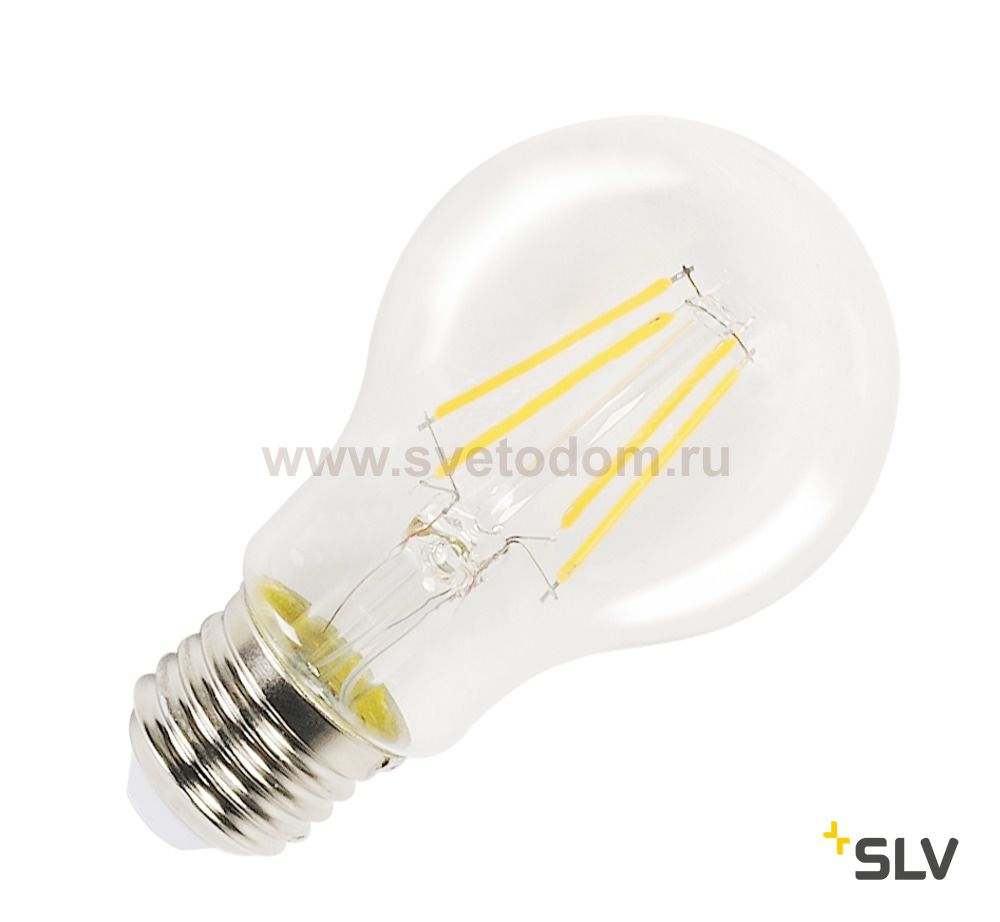 SLV 560752 VINTA LED A60 Leuchtmittel E27, 2700K, 470lm, dimmbar