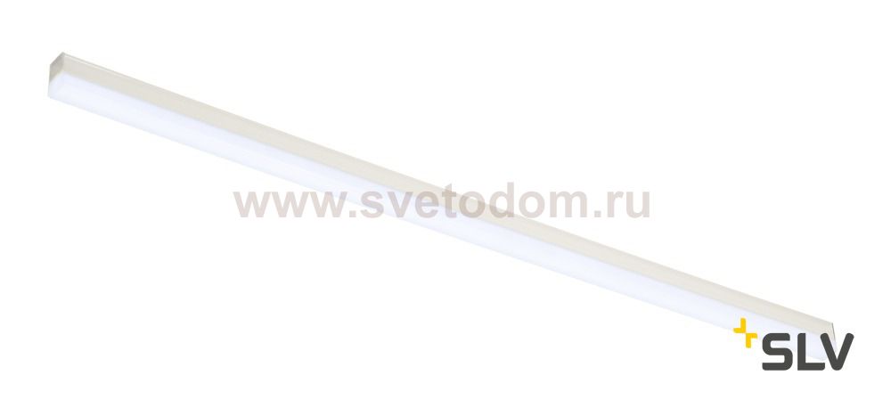 SLV 631325 BATTEN LED 90, weiss, 12,4W, 4000K, inkl. Befestigun gsklammern