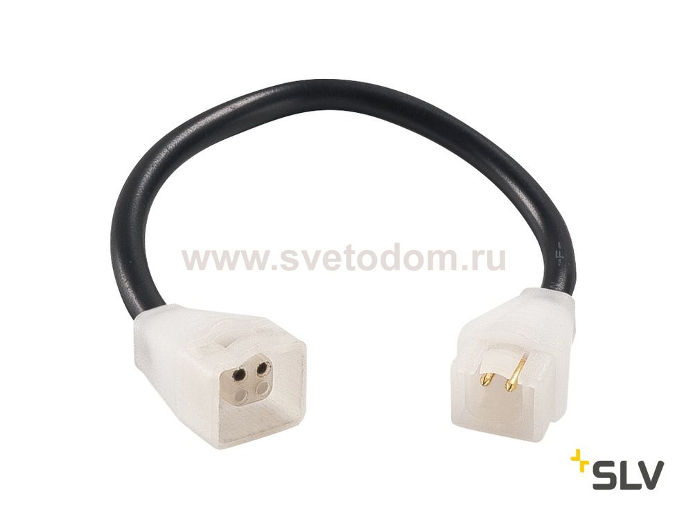 631521 SLV DELF D, коннектор гибкий 12см, 48Вт макс.