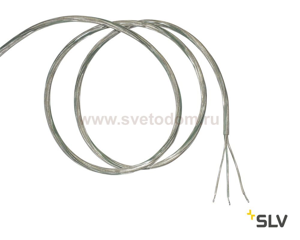 SLV 961250 KLARES KABEL, isoliert, 3x0,75mm?, 10m
