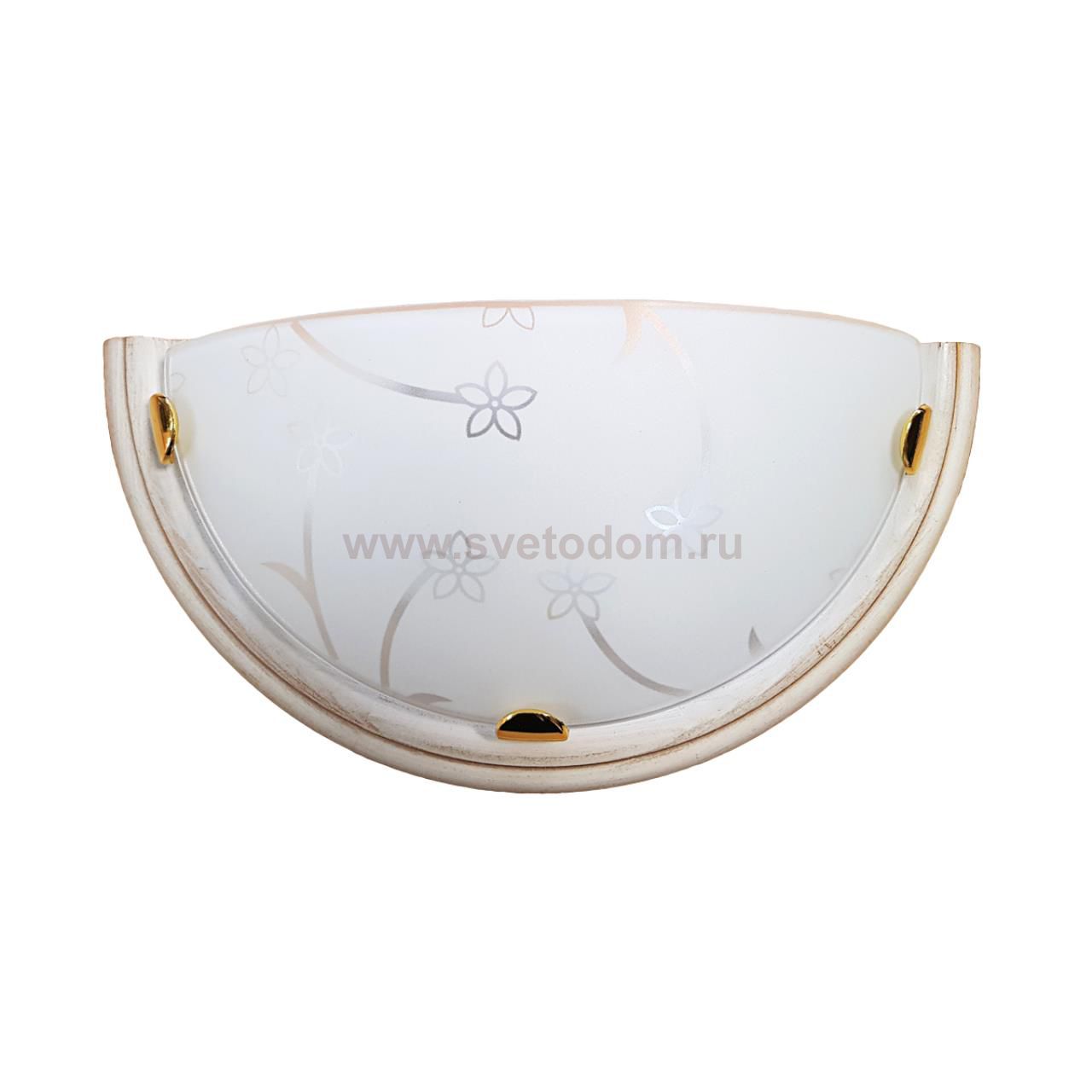 Светильник настенный половинка Sonex 107 с деревом