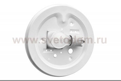 Настенно-потолочный светильник Сонекс 105 хром/белый/декор прозрачн LIKIA