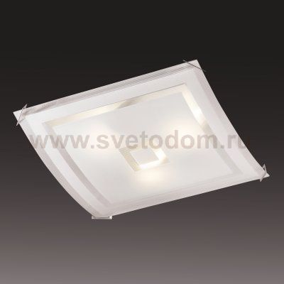 Светильник Сонекс 1201 хром Cube