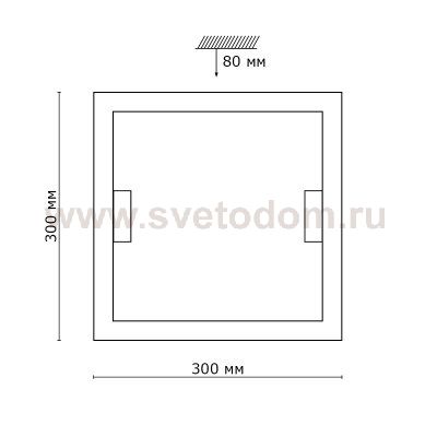 Светильник Сонекс 1227 Kadia белый/хрусталь