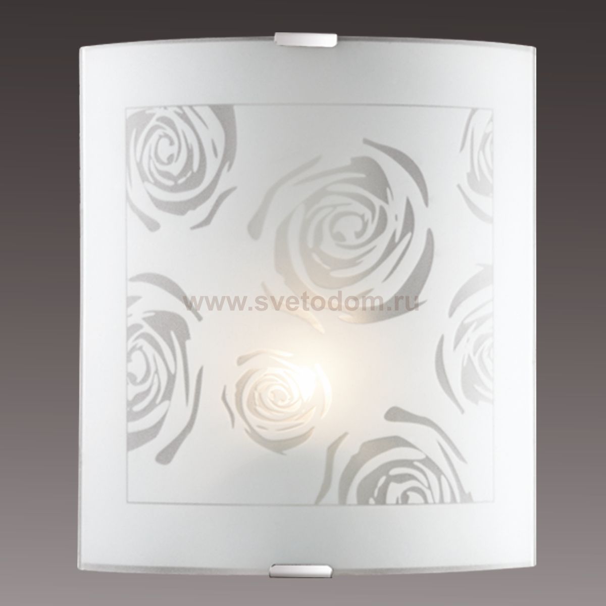 Светильник бра Сонекс 1229/M никель/белый PAVIA