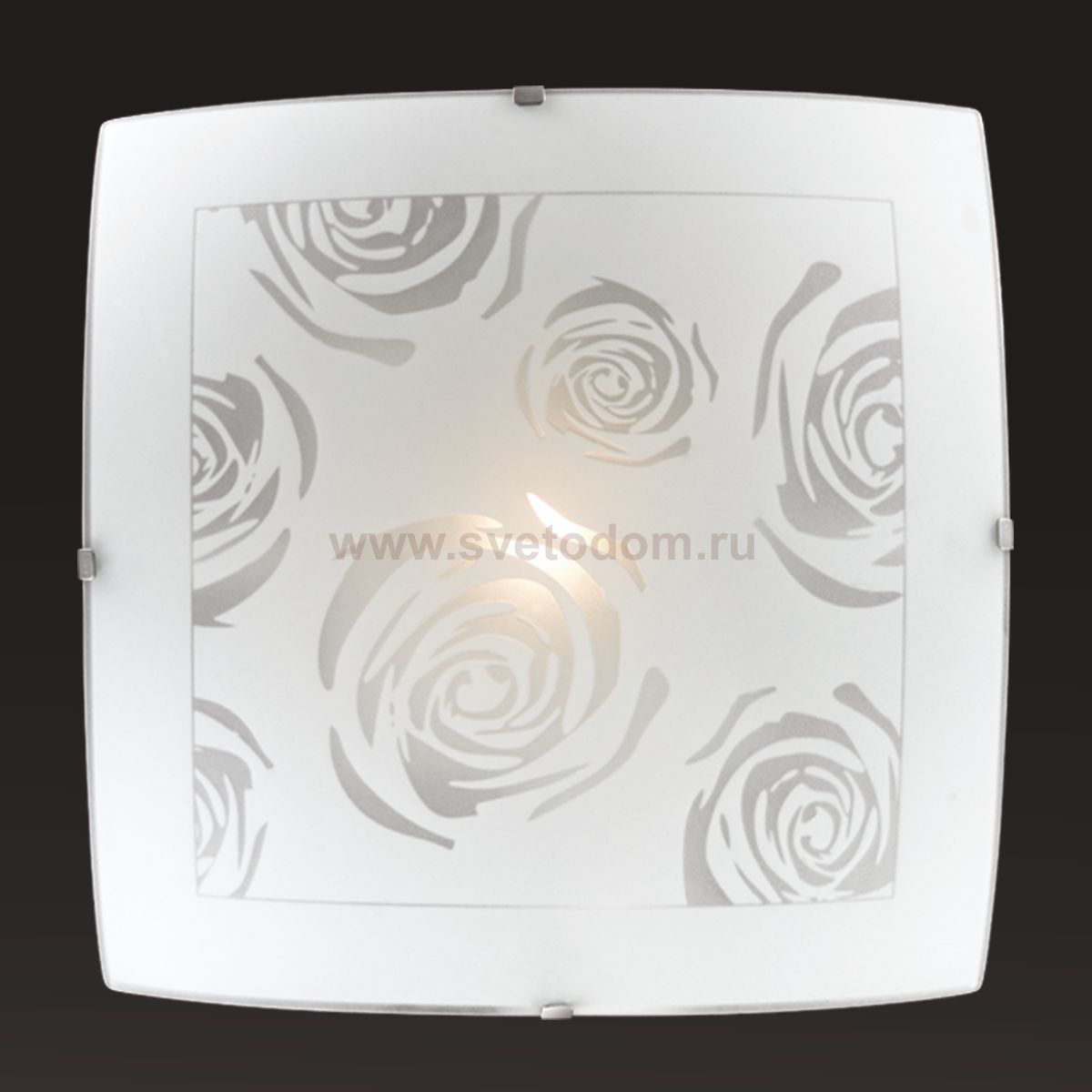 Потолочный светильник Сонекс 1229 никель/белый PAVIA