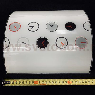 Светильник бра Сонекс 1236/A никель/белый/черн/красн/сер TIME