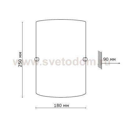 Светильник накладной Сонекс 1257
