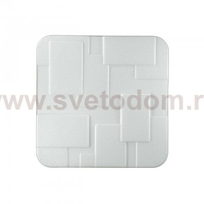 2085/DLN PALE SN 103 Светильник пластик/белый LED 48Вт 3000/4000/6000K 410х410 IP43 CCT NORES