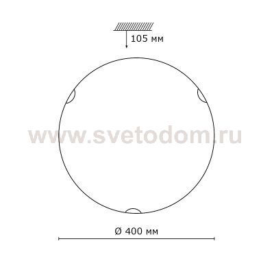 Светильник Сонекс 218 Kusta бронза/белый