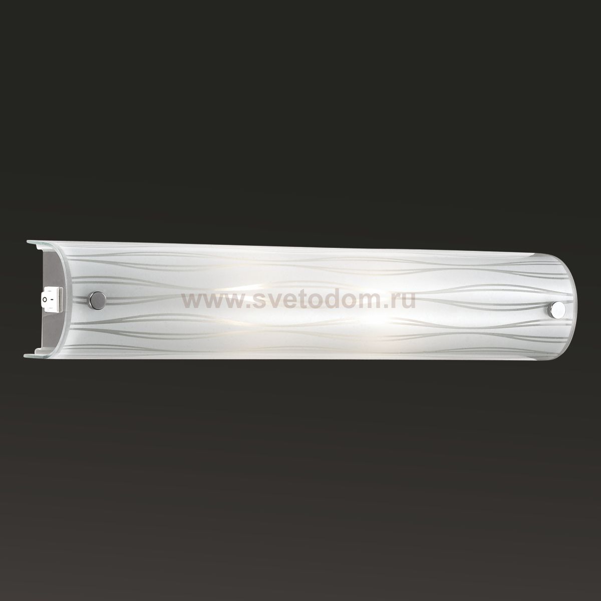 Светильник бра с выкл Сонекс 2343 хром/белый VISANO