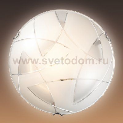 Настенно-потолочный светильник Сонекс 241 хром/белый GENI