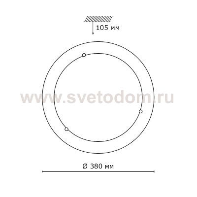 Светильник Сонекс 273 сосна Riga
