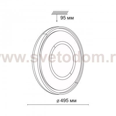 Светильник Sonex 3046/EL