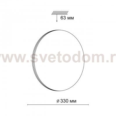 Светильник Sonex 3048/CL