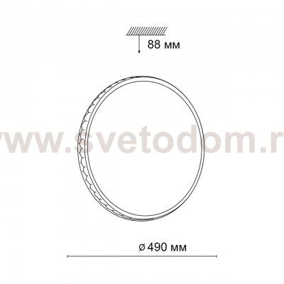 Светильник Sonex 3053/EL