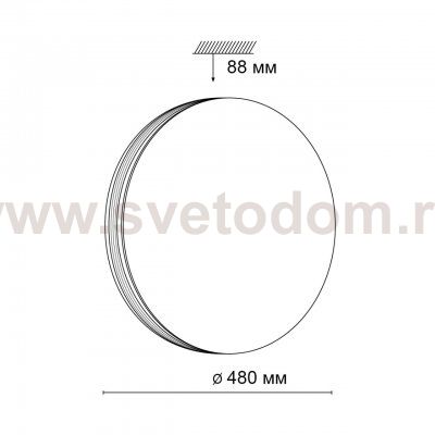 Светильник Sonex 3055/EL