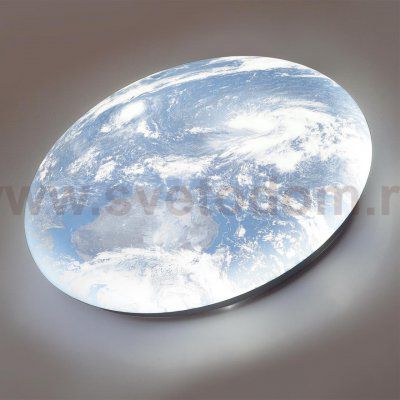 3085/CLN PALE SN 118 Светильник пластик/белый/синий LED 36Вт 4000К D330 IP43 SPACE