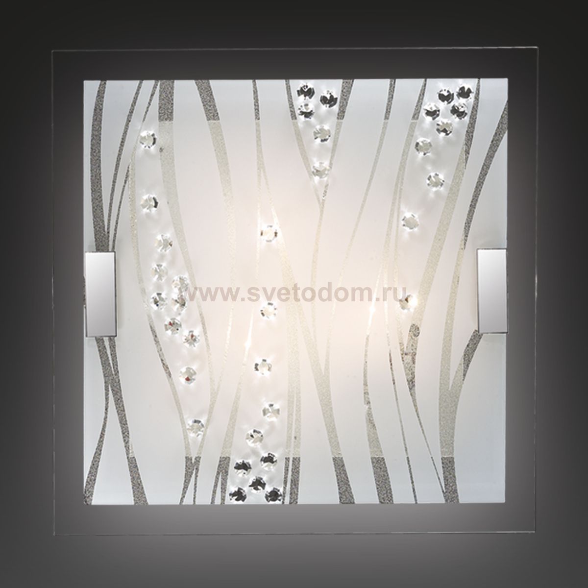 Светильник Сонекс 3227 Kadia белый/хрусталь