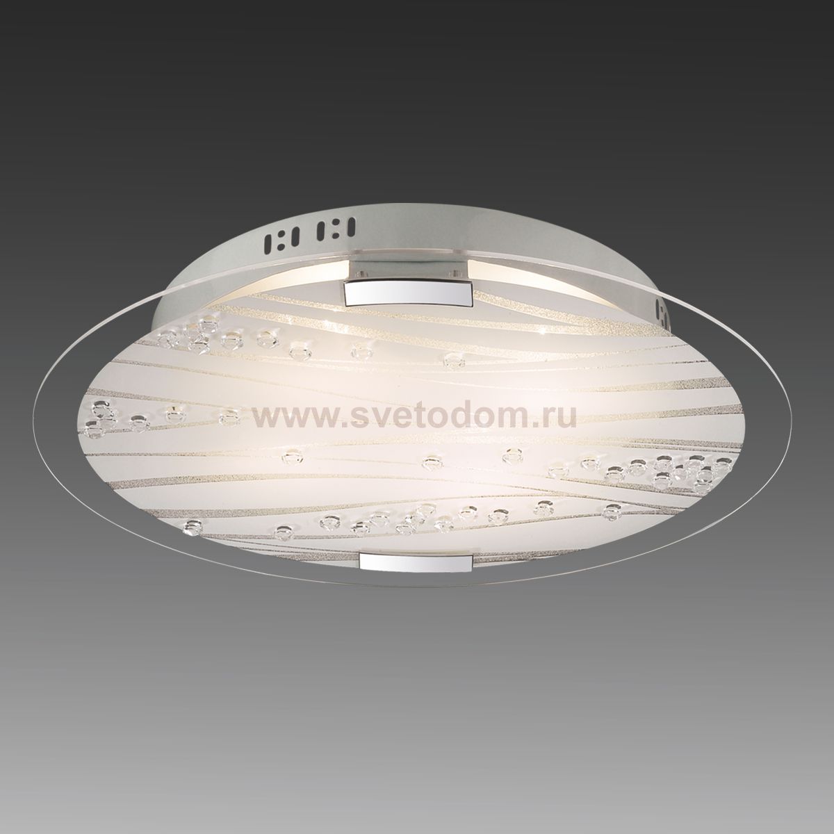 Светильник Сонекс 3232 Lakri белый/хрусталь