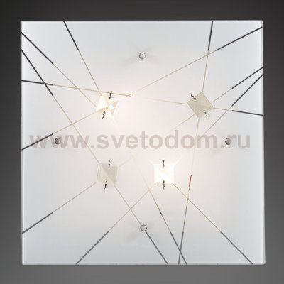 Светильник Сонекс 3235 Opeli белый/хрусталь