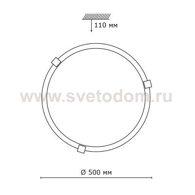 Светильник Сонекс 331 золото/бронза Barocco Oro