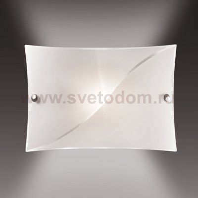 Светильник прямоугольный Сонекс 4203 белый/хром Lora