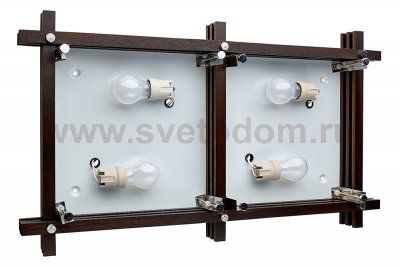 Светильник Сонекс 4241V Trial Vengue венге/хром