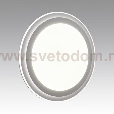 7617/DLN PALE SN 151 Светильник пластик/белый LED 48Вт 3000/4000/6000K D410 IP43 CCT SETTA