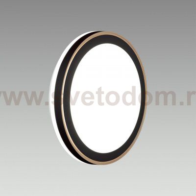 7620/DLN PALE SN 109 Светильник пластик/черный/медный LED 48Вт 3000/4000/6000K D390 IP43 CCT AKUNA