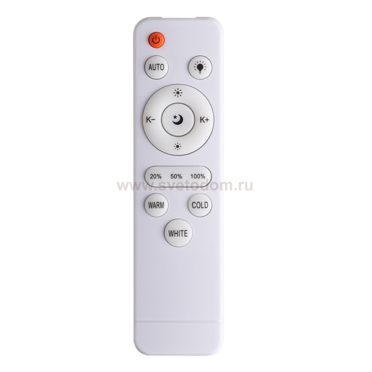 7621/DLN PALE SN 162 Светильник пластик/черн./медный LED 48Вт 3000-6000K 440х440 IP43 пульт ДУ EFFA