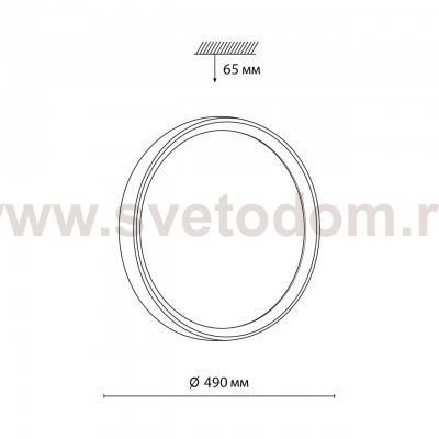 Светильник Sonex 7627/EL Filo 1