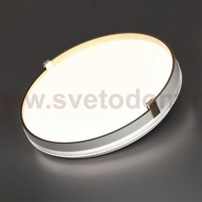 7646/CLN PALE SN 189 Светильник пластик/белый/золотой LED 36Вт 4000К D340 IP43 OLIDI WHITE