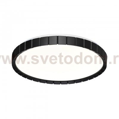 7649/DLN PALE SN 142 Светильник пластик/белый/черный LED 48Вт 3000/4000/6000К D385 IP43 CCT ATABI BLACK