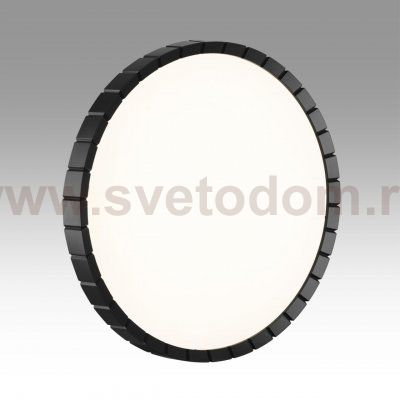 7649/DLN PALE SN 142 Светильник пластик/белый/черный LED 48Вт 3000/4000/6000К D385 IP43 CCT ATABI BLACK