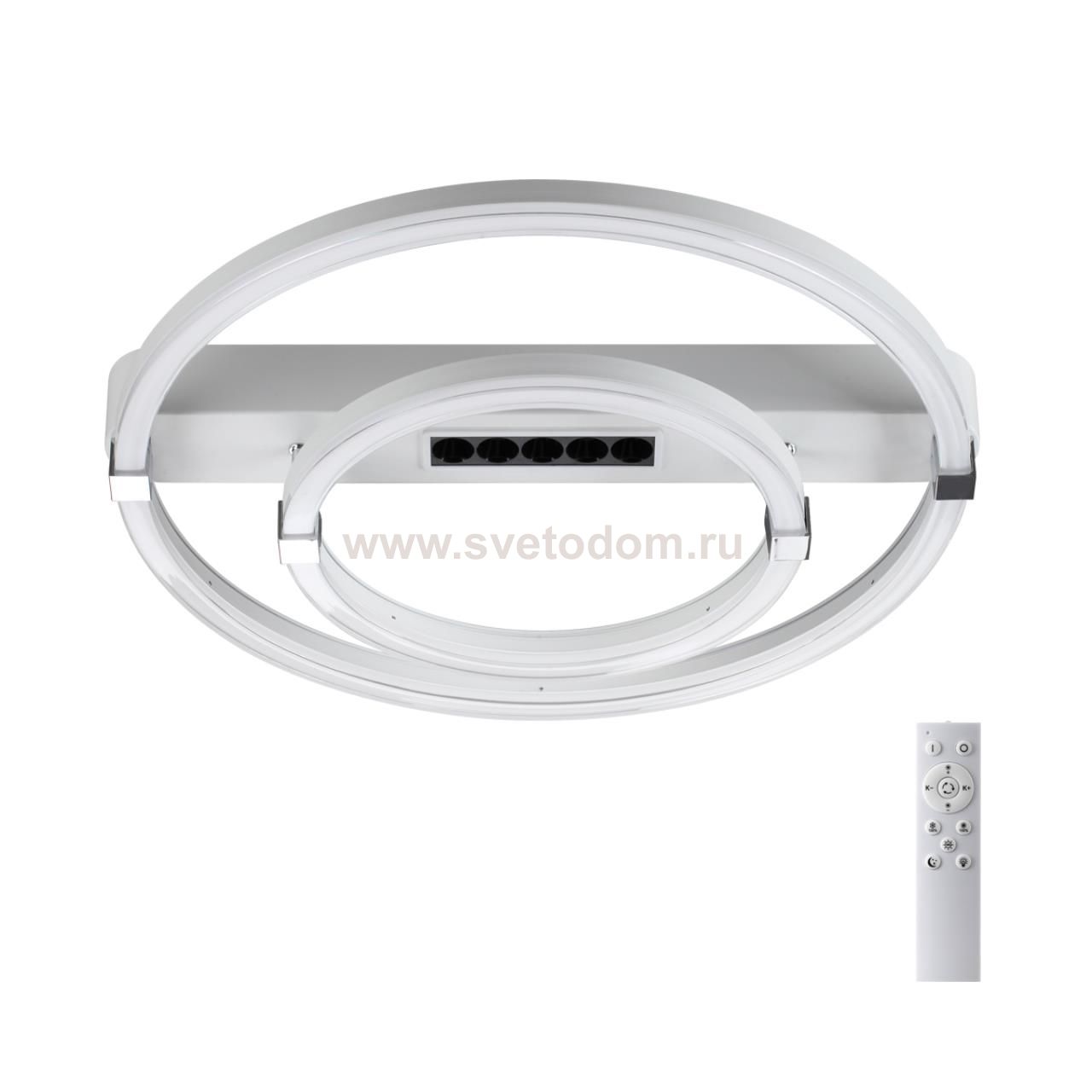 Светильник подвесной Sonex 7665/55LR Quadro Bianco