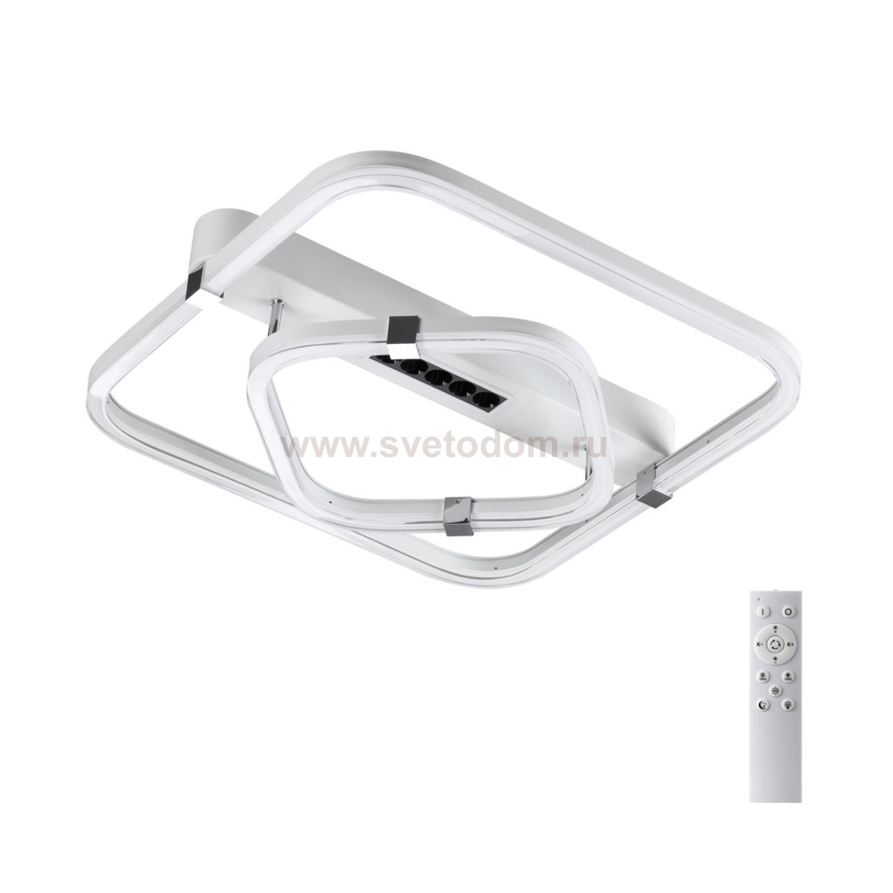 Светильник подвесной Sonex 7665/64LS Quadro Bianco