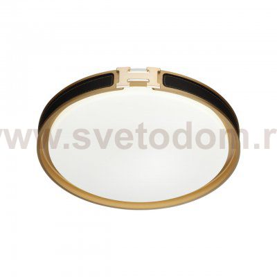 7667/ELN COLOR SN 132 Светильник пластик/черн/золот LED 76Вт 3000/4000/6000К D505 IP43 CCT FAVEMO BLACK
