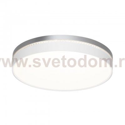 7670/DLN COLOR SN 152 Светильник пластик/белый/серый LED 48Вт 3000/4000/6000К D415 IP43 CCT NOHAVA GREY