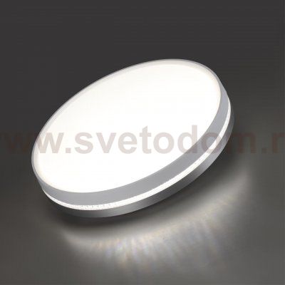7670/DLN COLOR SN 152 Светильник пластик/белый/серый LED 48Вт 3000/4000/6000К D415 IP43 CCT NOHAVA GREY