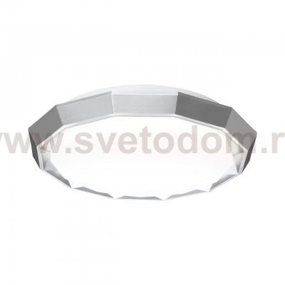 7671/DLN COLOR SN 000 Светильник пластик/белый/хром LED 48Вт 3000/4000/6000К D435 IP43 CCT VAXIN
