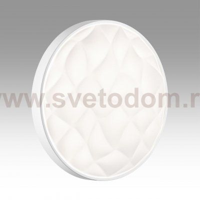 7672/ELN PALE SN 204 Светильник пластик/белый LED 76Вт 3000/4000/6000К D485 IP43 CCT GITUM