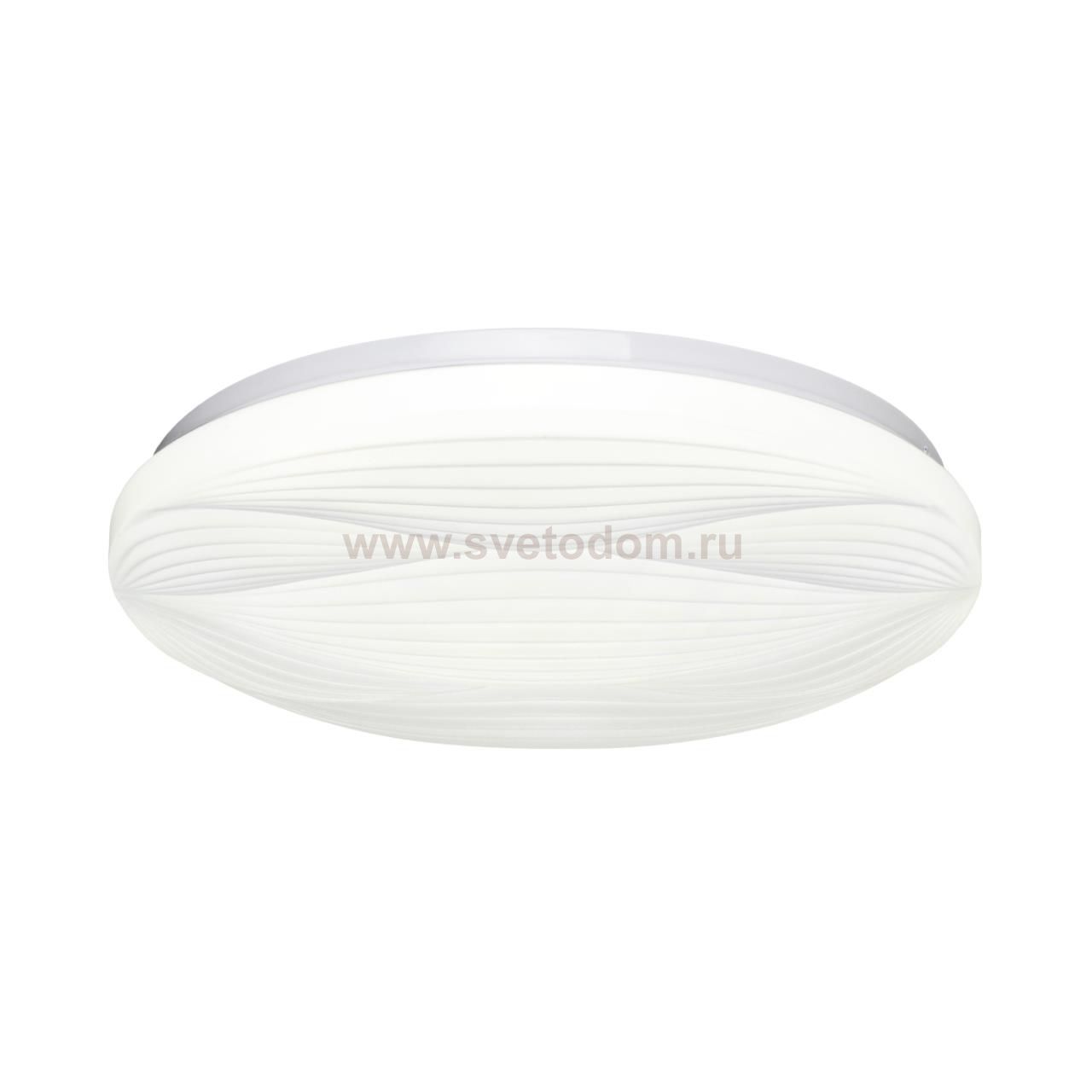 7686/DLN PALE SN 204 Светильник пластик/белый LED 48Вт 3000/4000/6000К D380 IP43 CCT HIMAR