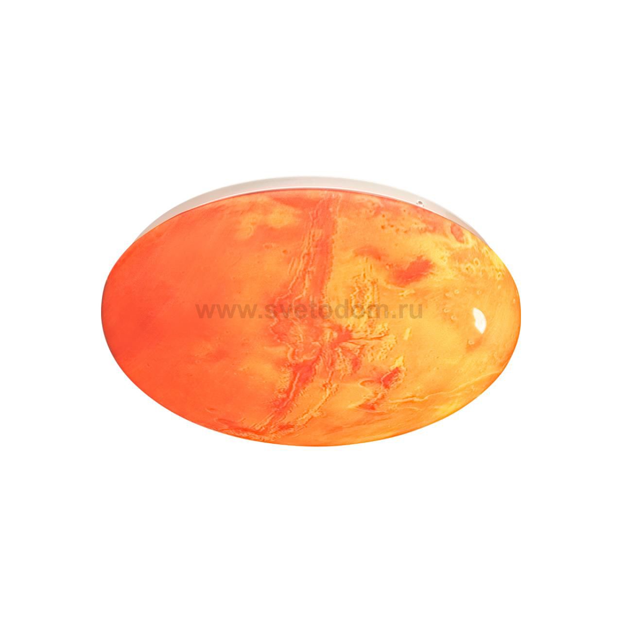 7725/DLN PALE SN 120 Светильник пластик/мульти LED 48Вт 3000/4000/6000К D375 IP43 CCT MARS