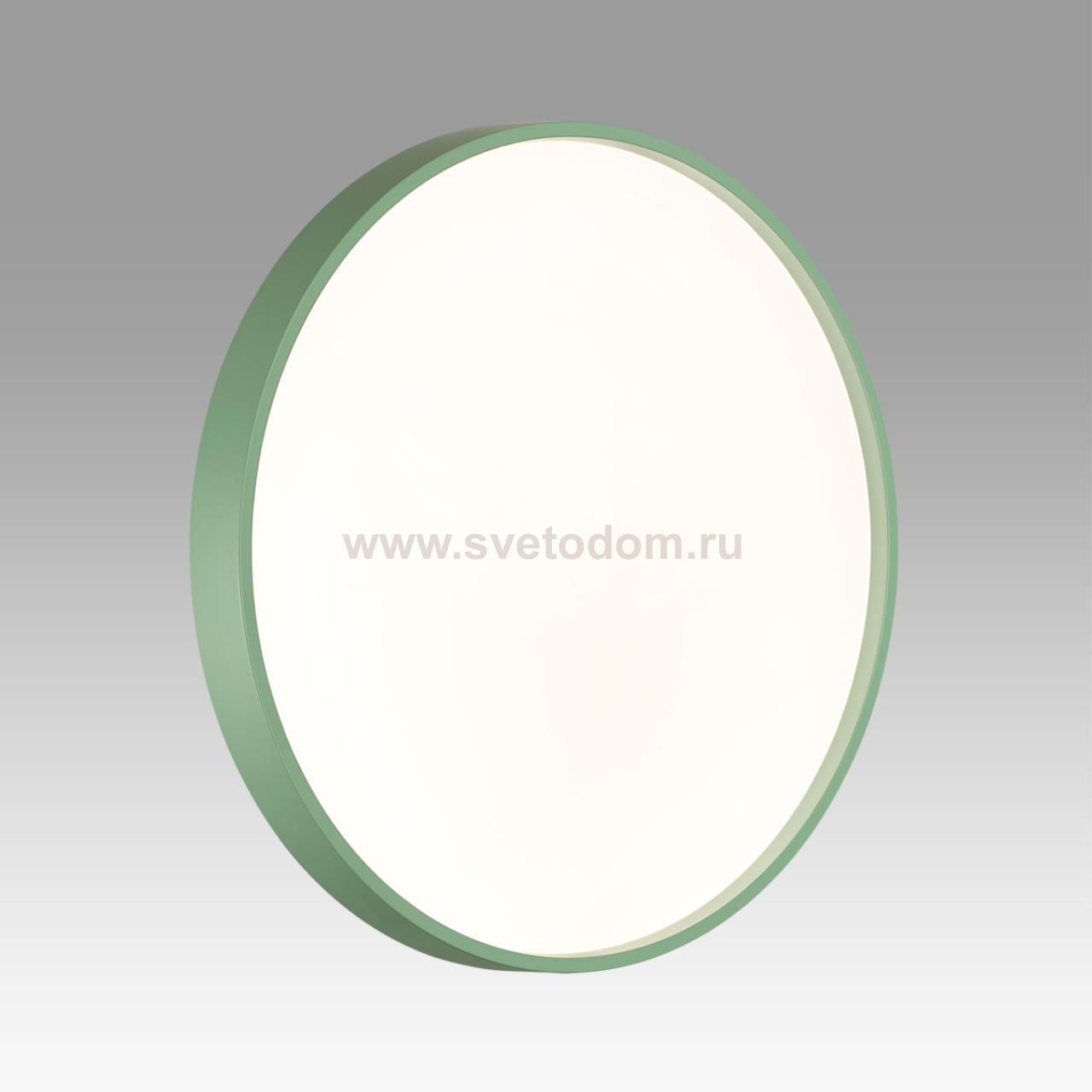 7743/ELN COLOR SN 127 Светильник светодиодный потолочный пластик/белый/зеленый LED 76Вт 3000/4000/6000К D480 IP43 CCT MAVIC