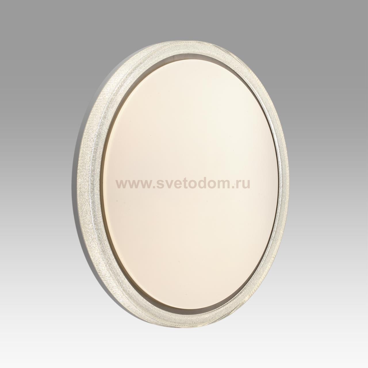 7781/ELN MARON SN 130 Светильник пластик/белый/золот. LED 76Вт 3000/4000/6000К D550 IP43 CCT KRISTY