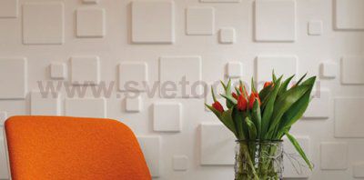 Панель Artpole 3D эко Squares бамбук 500x500 мм., 3м2, 1 упак. (12шт)