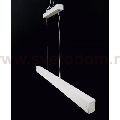 Линейный профильный подвесной светильник 36Вт белый 4000K 55*70*1000мм